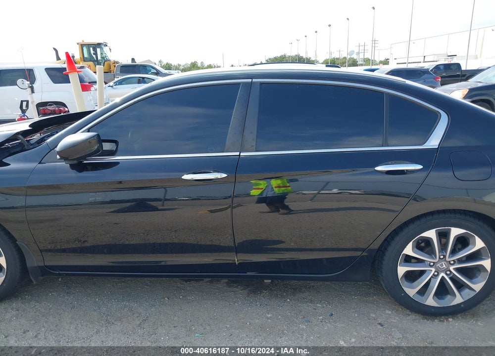 2013 HONDA ACCORD SPORT VIN: 1HGCR2F55DA265936
