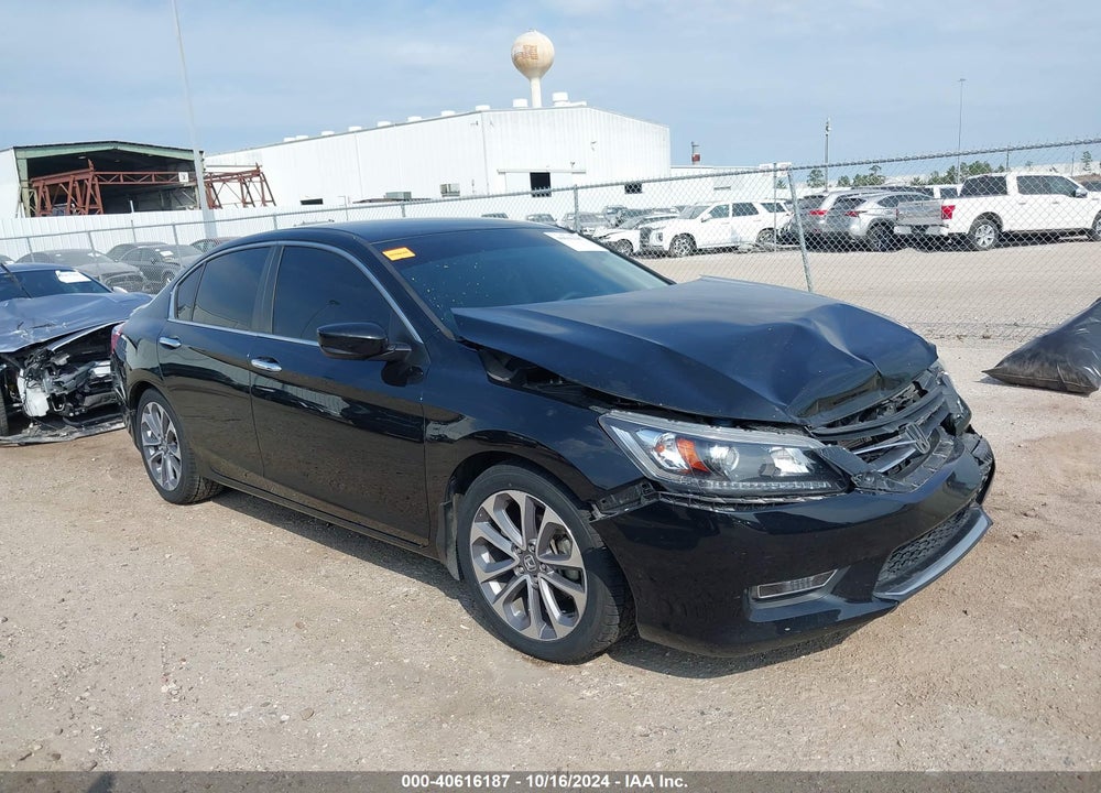 2013 HONDA ACCORD SPORT VIN: 1HGCR2F55DA265936