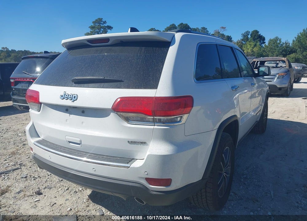 2018 JEEP GRAND CHEROKEE LIMITED 4X2 VIN: 1C4RJEBG0JC159483