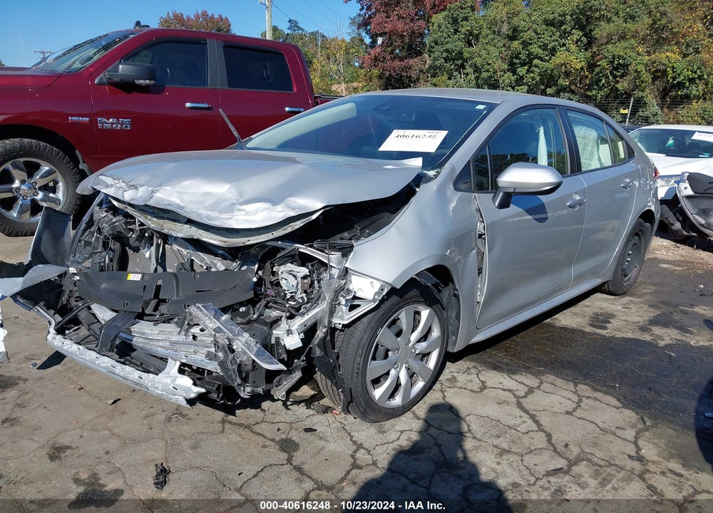 2022 TOYOTA COROLLA LE VIN: JTDEPMAE7NJ219641