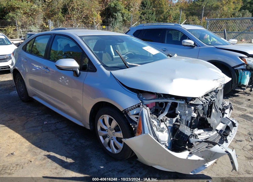2022 TOYOTA COROLLA LE VIN: JTDEPMAE7NJ219641