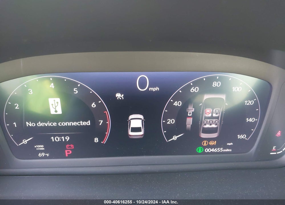 2024 HONDA ACCORD EX VIN: 1HGCY1F31RA059192