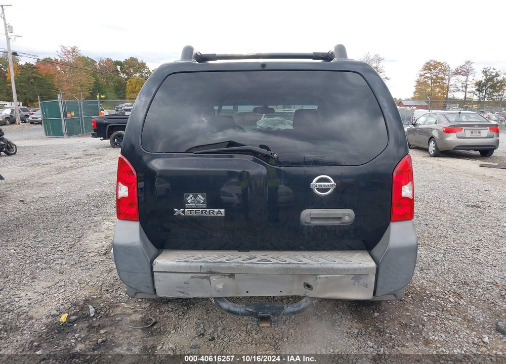 2005 NISSAN XTERRA S VIN: 5N1AN08U15C625330
