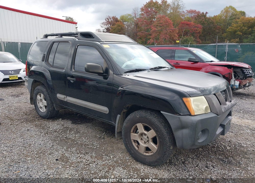 2005 NISSAN XTERRA S VIN: 5N1AN08U15C625330
