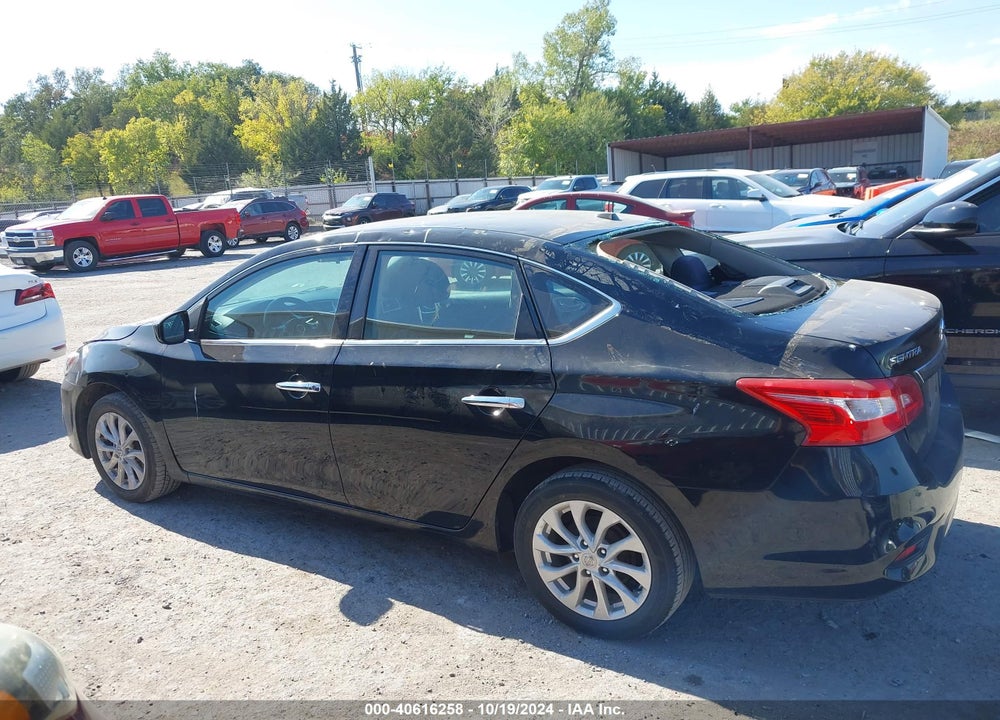 2018 NISSAN SENTRA SV VIN: 3N1AB7AP0JY263487