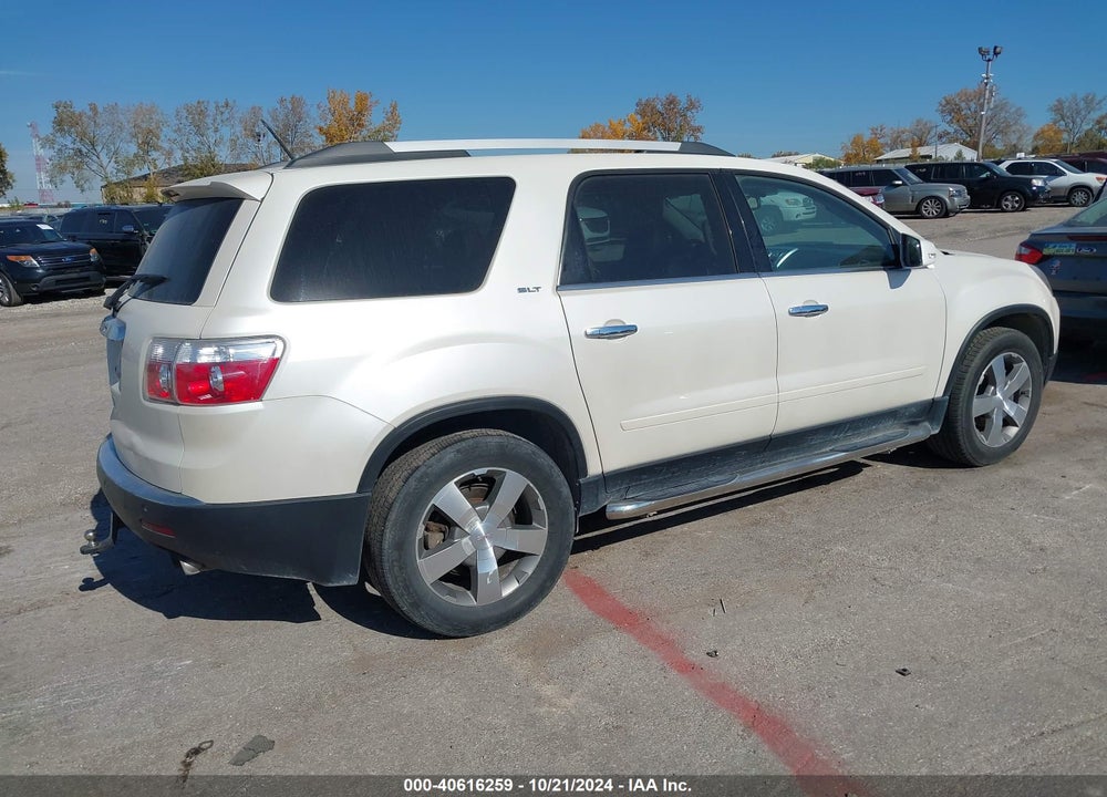2012 GMC ACADIA SLT-1 VIN: 1GKKRRED1CJ137322