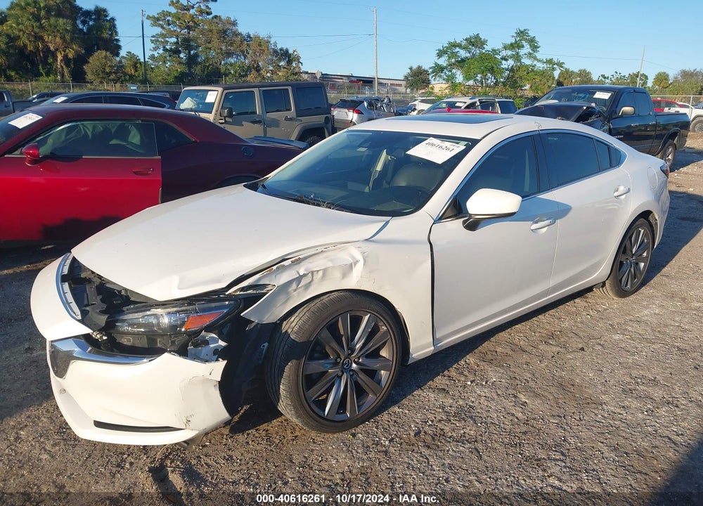 2018 MAZDA 6 TOURING VIN: JM1GL1VM2J1332816