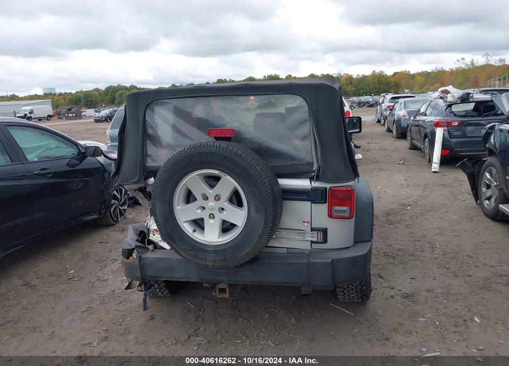 2009 JEEP WRANGLER X VIN: 1J4FA24159L786051