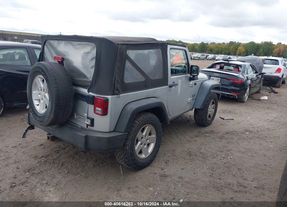 2009 JEEP WRANGLER X VIN: 1J4FA24159L786051