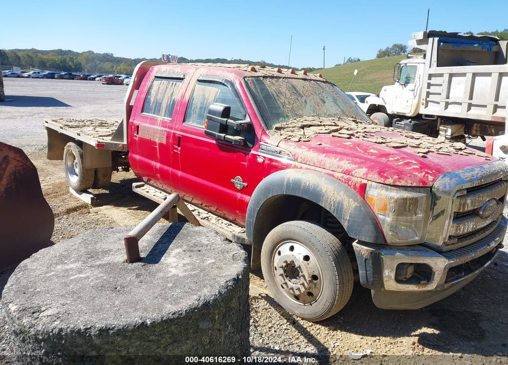 2013 FORD F-550 CHASSIS LARIAT VIN: 1FD0W5HT8DEB32499