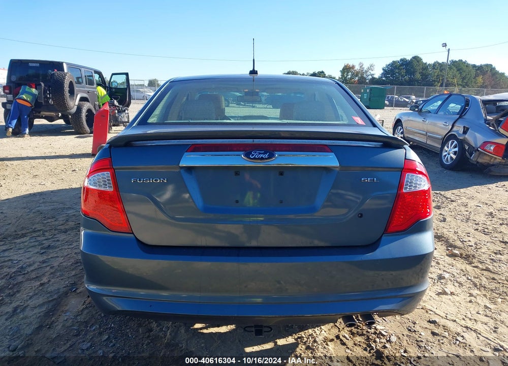2012 FORD FUSION SEL VIN: 3FAHP0JA8CR406866