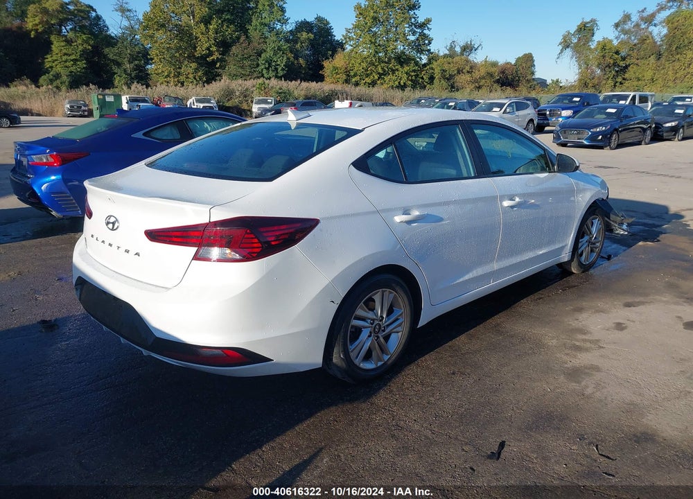 2020 HYUNDAI ELANTRA SEL VIN: 5NPD84LF3LH513901