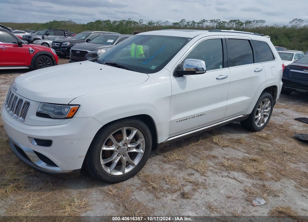 2014 JEEP GRAND CHEROKEE SUMMIT VIN: 1C4RJFJM2EC373023