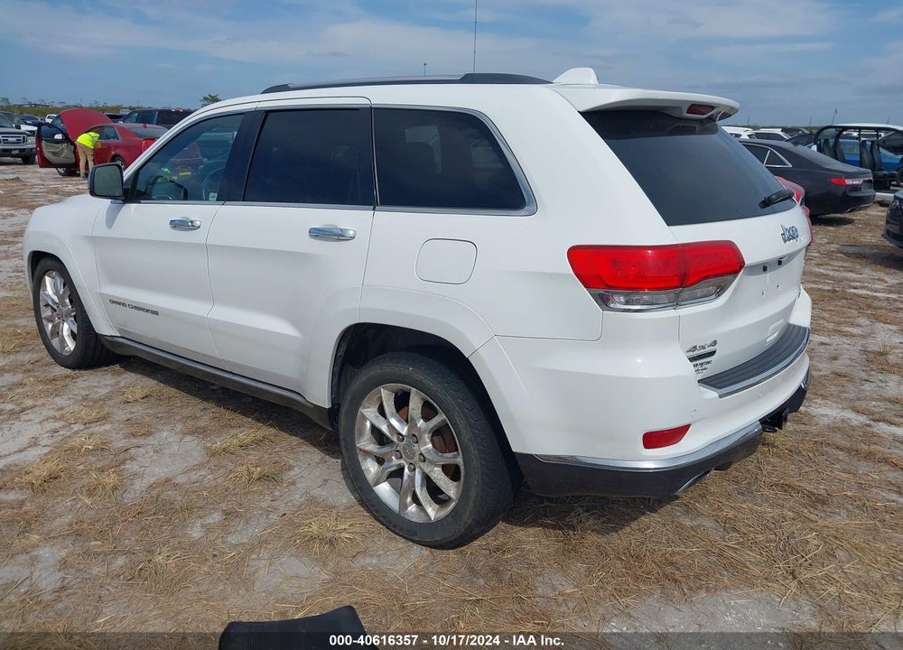 2014 JEEP GRAND CHEROKEE SUMMIT VIN: 1C4RJFJM2EC373023