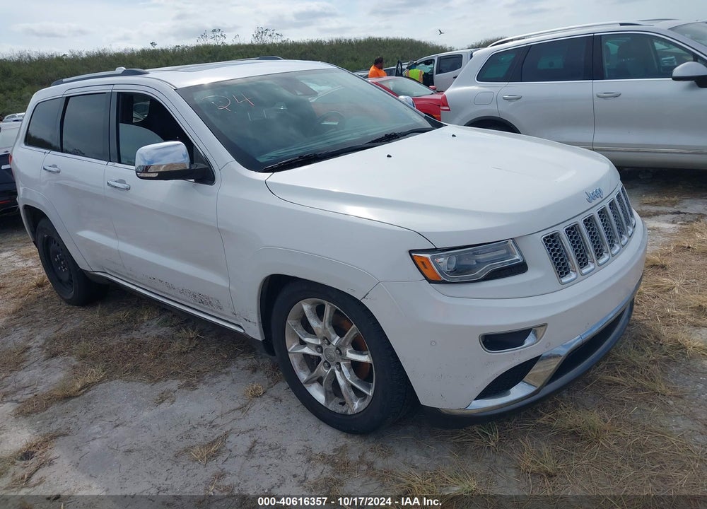 2014 JEEP GRAND CHEROKEE SUMMIT VIN: 1C4RJFJM2EC373023