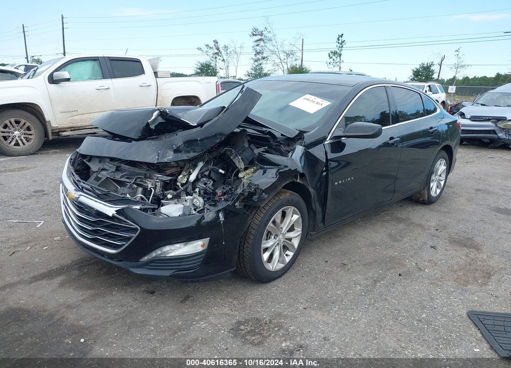 2020 CHEVROLET MALIBU FWD LT VIN: 1G1ZD5ST7LF037458