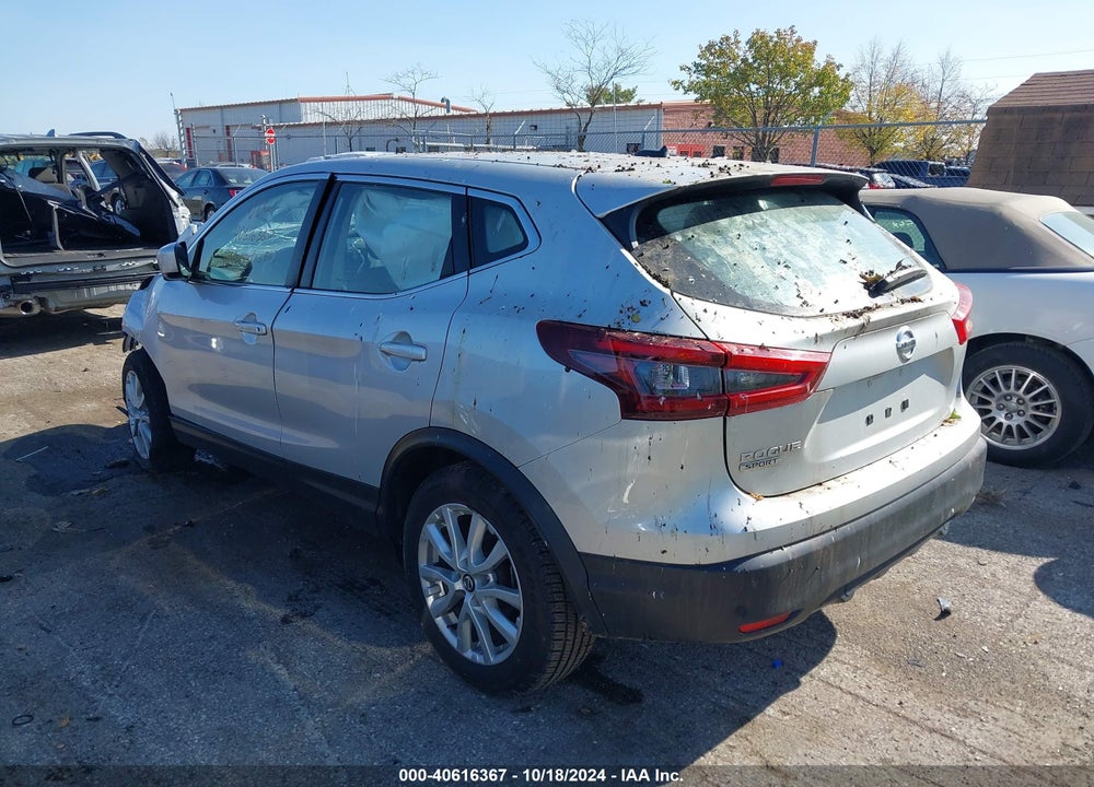 2021 NISSAN ROGUE SPORT S FWD XTRONIC CVT VIN: JN1BJ1AV1MW308001
