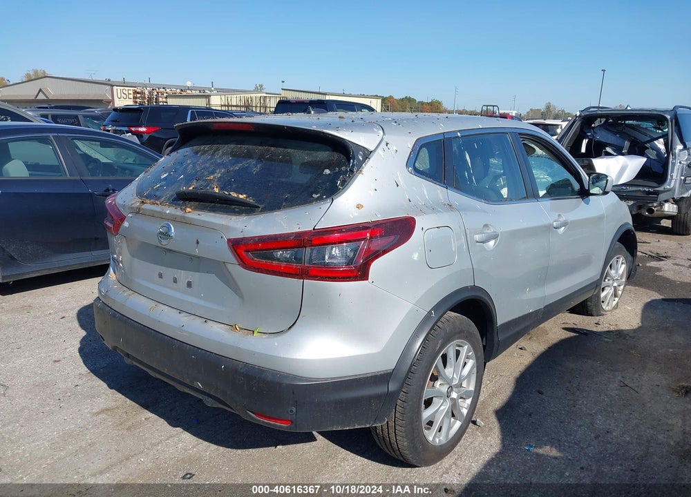 2021 NISSAN ROGUE SPORT S FWD XTRONIC CVT VIN: JN1BJ1AV1MW308001