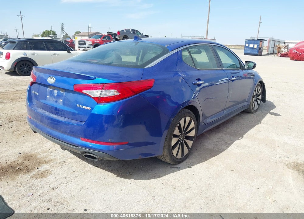 2013 KIA OPTIMA SX VIN: 5XXGR4A65DG109444