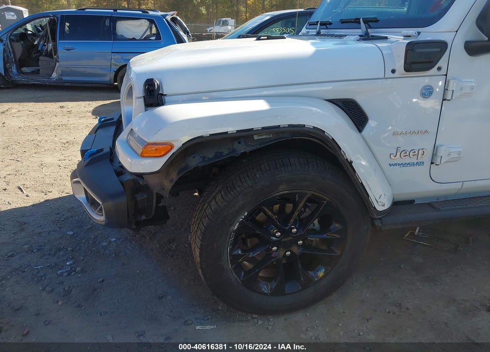 2022 JEEP WRANGLER 4XE UNLIMITED SAHARA 4X4 VIN: 1C4JJXP6XNW249723