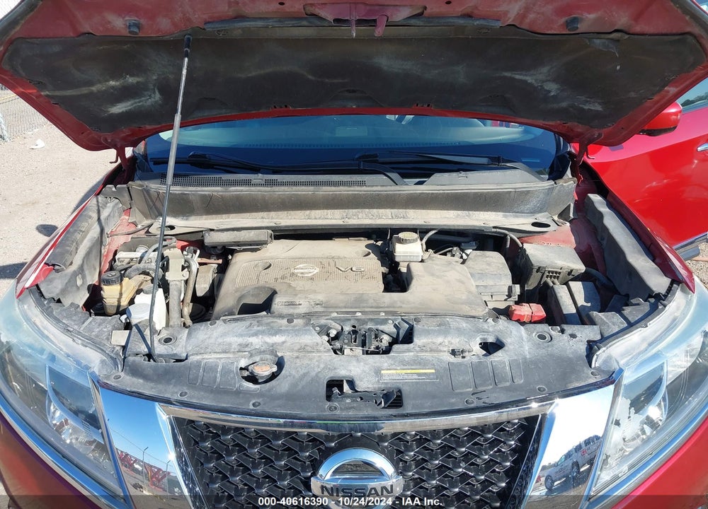 2014 NISSAN PATHFINDER PLATINUM VIN: 5N1AR2MN1EC614441