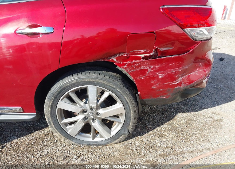2014 NISSAN PATHFINDER PLATINUM VIN: 5N1AR2MN1EC614441