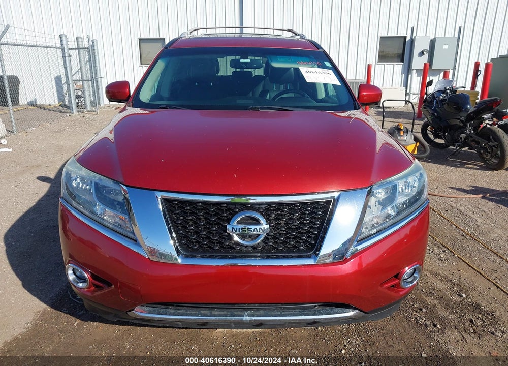 2014 NISSAN PATHFINDER PLATINUM VIN: 5N1AR2MN1EC614441