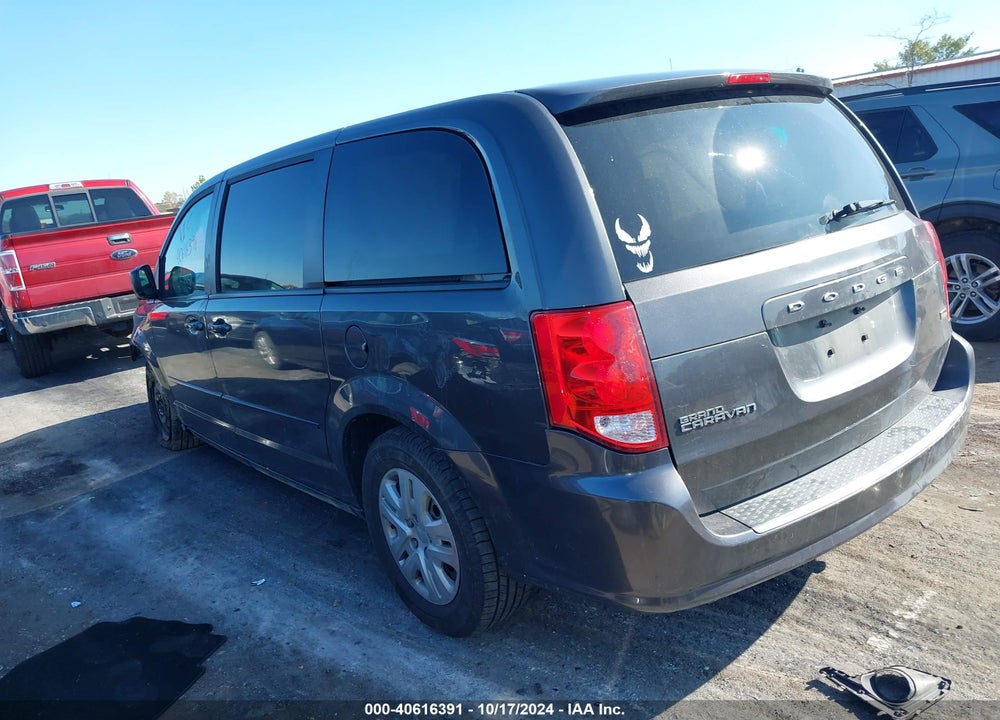 2016 DODGE GRAND CARAVAN SE VIN: 2C4RDGBG7GR401950