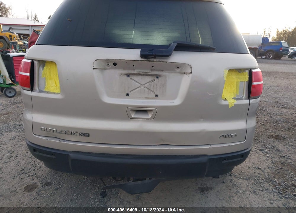 2008 SATURN OUTLOOK XE VIN: 5GZEV13778J190549