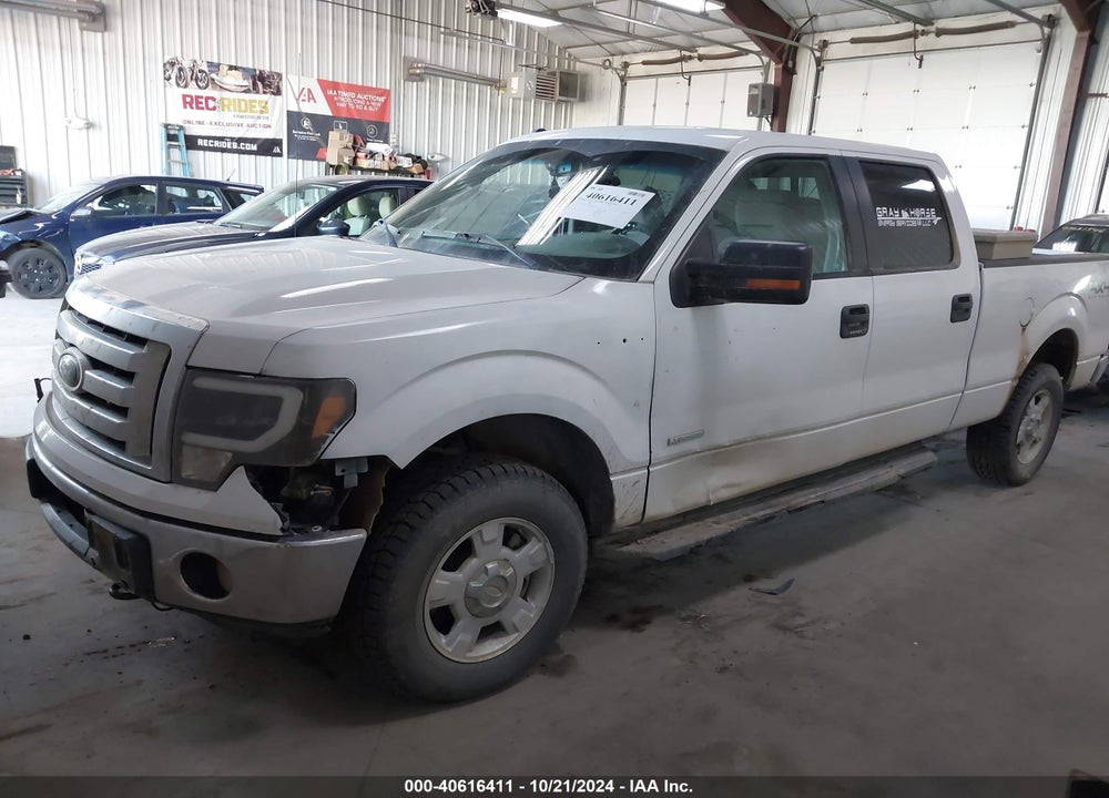 2012 FORD F-150 XLT VIN: 1FTFW1ET6CFC25364