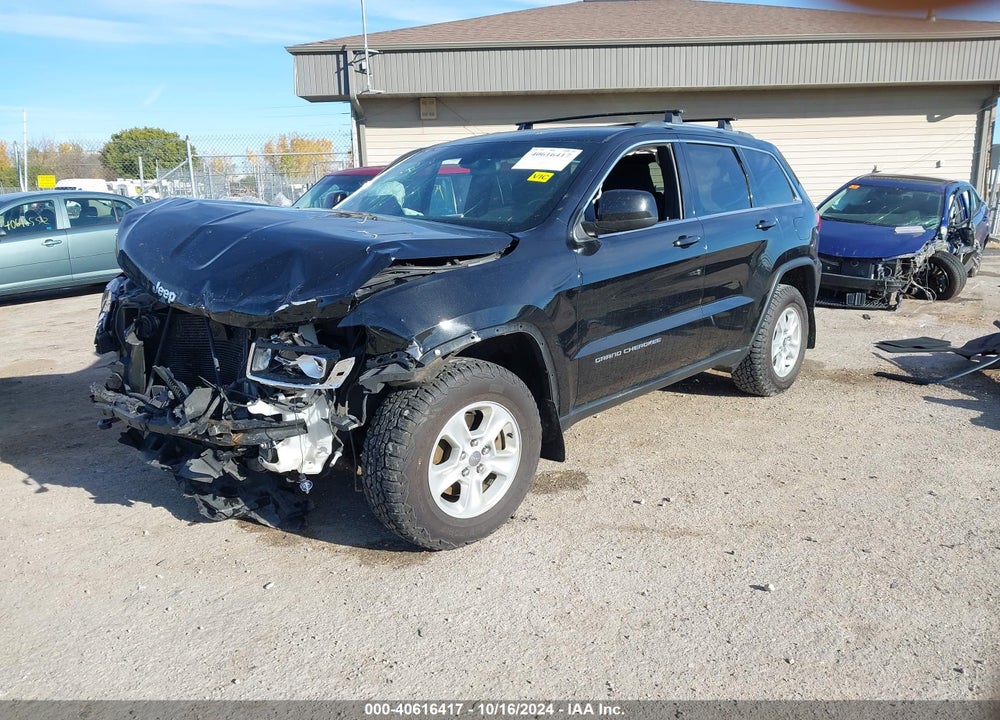 2014 JEEP GRAND CHEROKEE LAREDO VIN: 1C4RJFAG4EC160035
