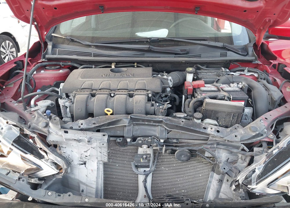 2017 NISSAN SENTRA SV VIN: 3N1AB7AP8HL681562