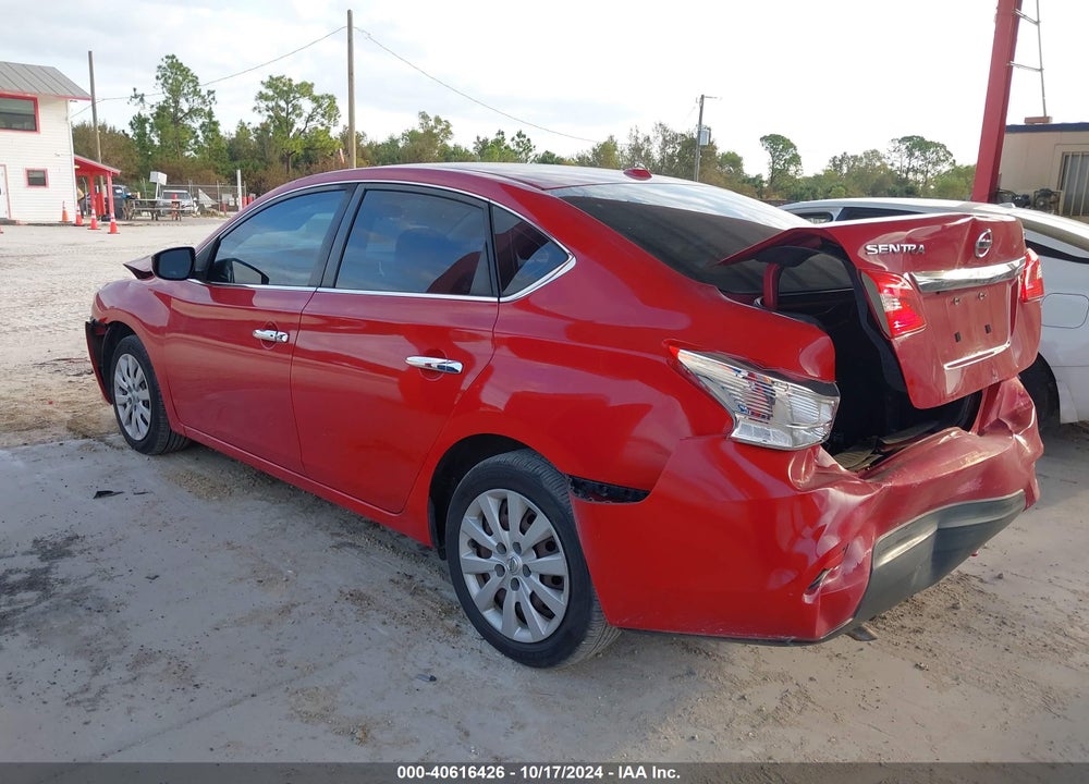2017 NISSAN SENTRA SV VIN: 3N1AB7AP8HL681562