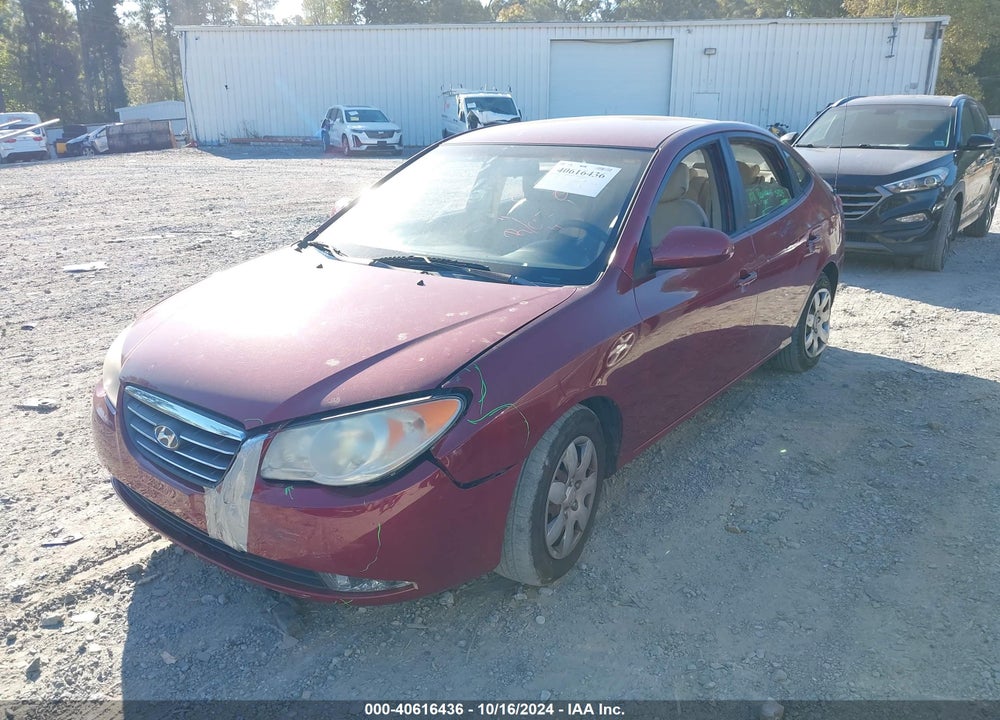 2007 HYUNDAI ELANTRA GLS/LIMITED/SE VIN: KMHDU46D87U023984