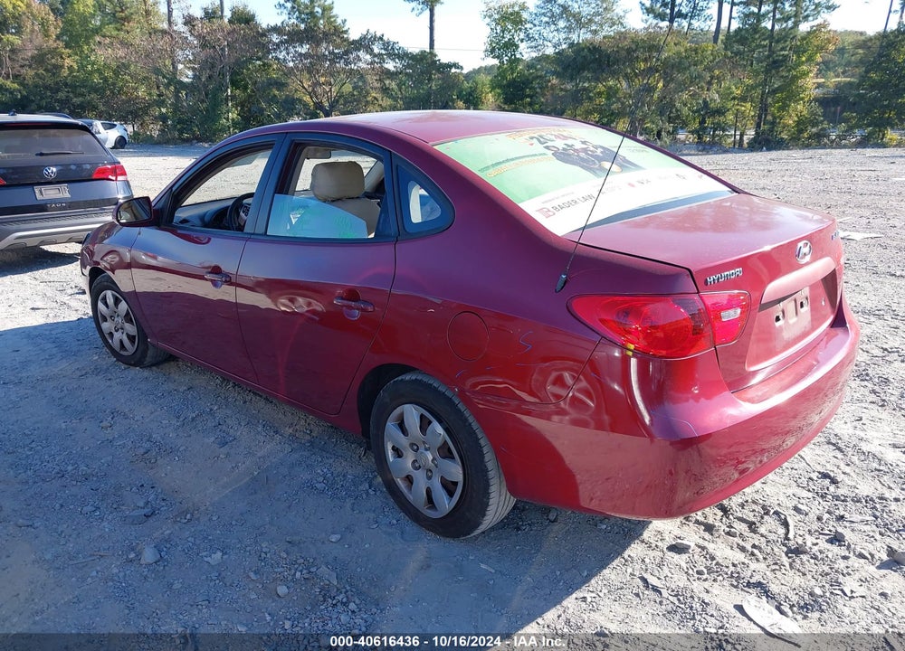 2007 HYUNDAI ELANTRA GLS/LIMITED/SE VIN: KMHDU46D87U023984