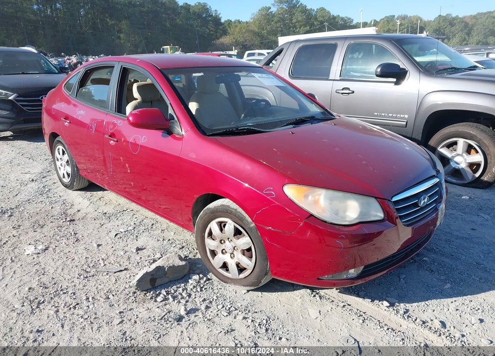 2007 HYUNDAI ELANTRA GLS/LIMITED/SE VIN: KMHDU46D87U023984