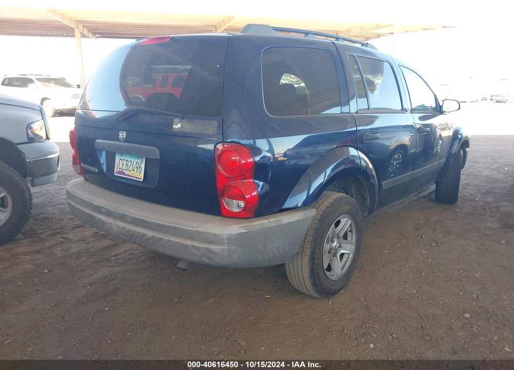 2006 DODGE DURANGO SXT VIN: 1D4HD38N86F191667