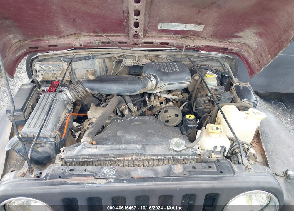 2000 JEEP WRANGLER SE VIN: 1J4FA29P8YP701787