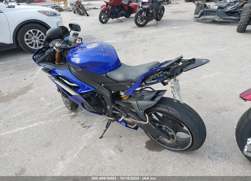 2012 YAMAHA YZFR6 C VIN: JYARJ16Y2CA006125
