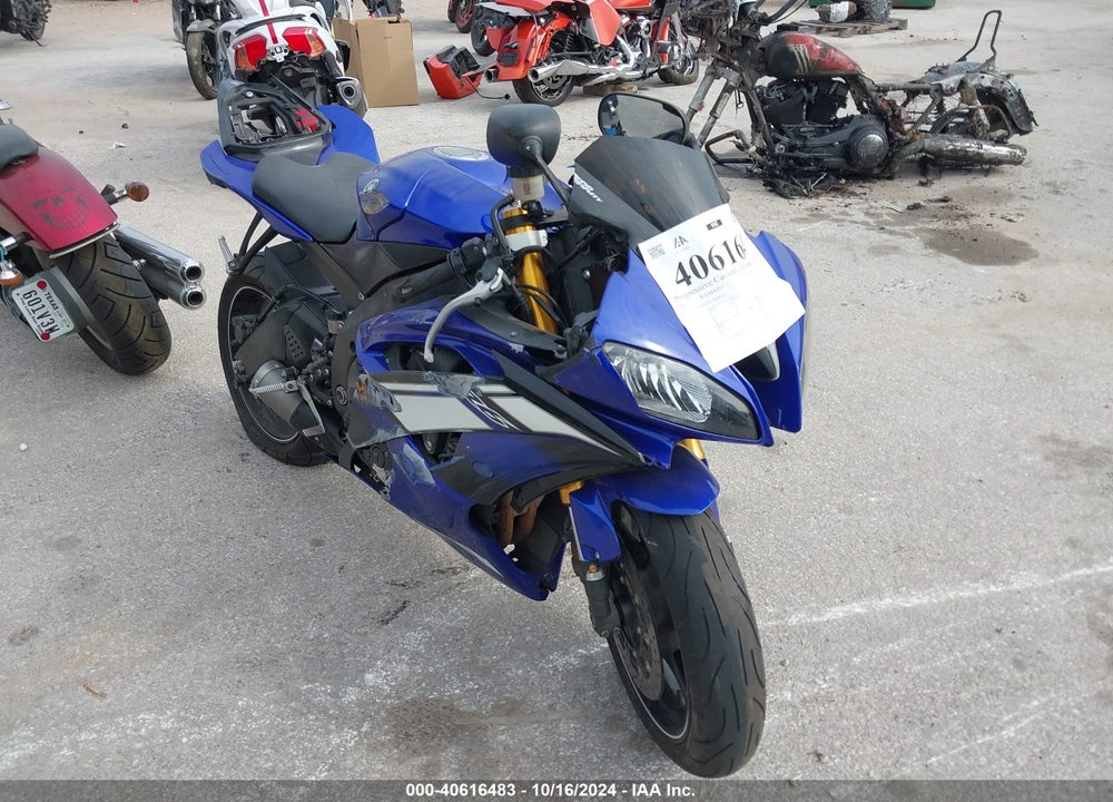 2012 YAMAHA YZFR6 C VIN: JYARJ16Y2CA006125