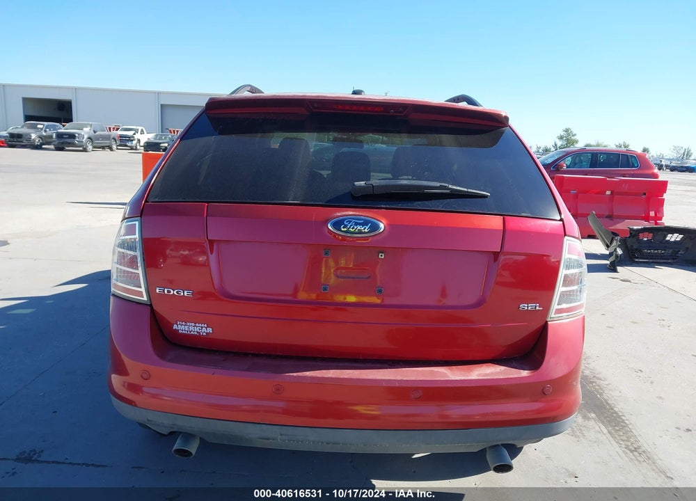 2007 FORD EDGE SEL PLUS VIN: 2FMDK39C57BA48091