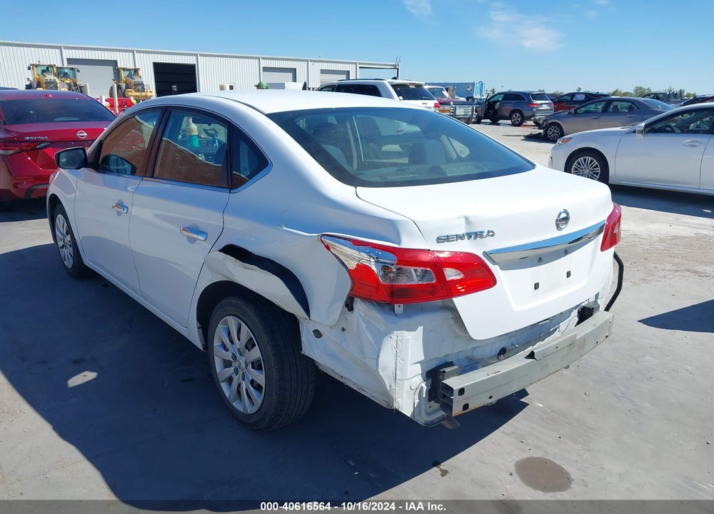 2019 NISSAN SENTRA S VIN: 3N1AB7AP8KY343850