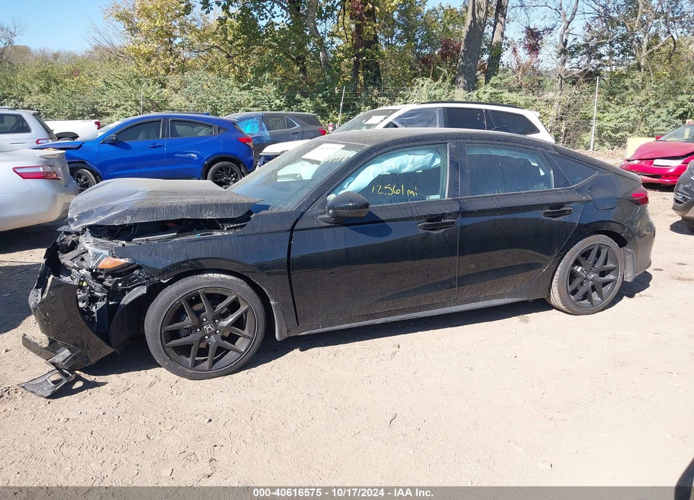 2022 HONDA CIVIC SPORT VIN: 19XFL2H80NE006337