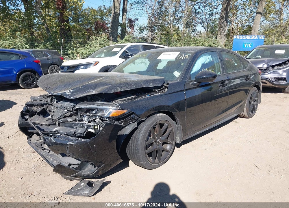 2022 HONDA CIVIC SPORT VIN: 19XFL2H80NE006337