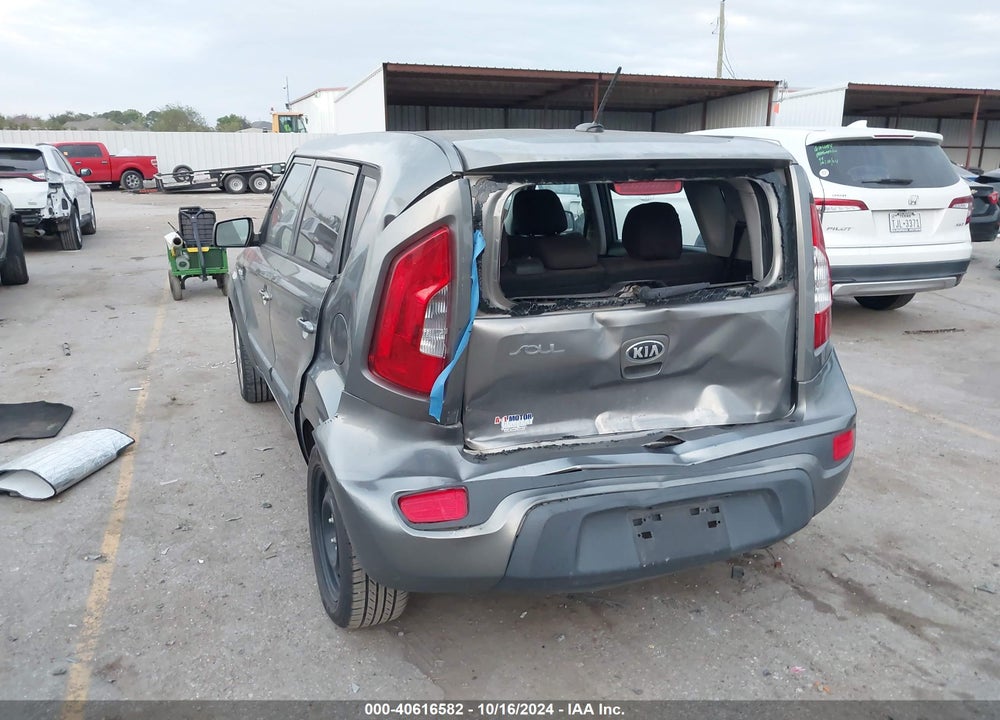 2013 KIA SOUL VIN: KNDJT2A5XD7614665