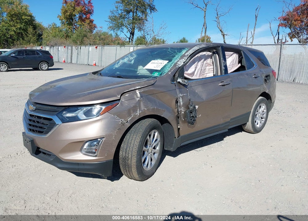 2018 CHEVROLET EQUINOX LT VIN: 3GNAXSEV0JL312931