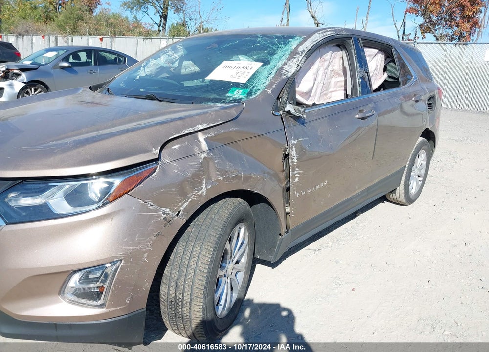 2018 CHEVROLET EQUINOX LT VIN: 3GNAXSEV0JL312931