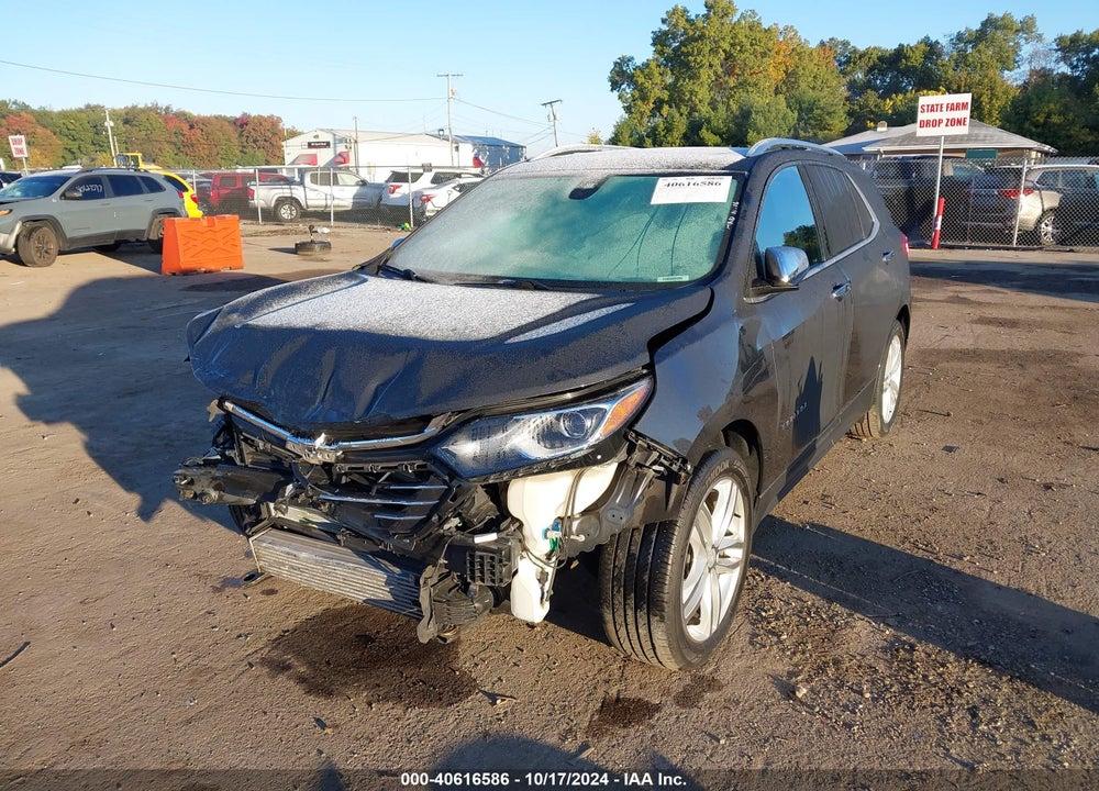 2018 CHEVROLET EQUINOX PREMIER VIN: 2GNAXMEV0J6267814