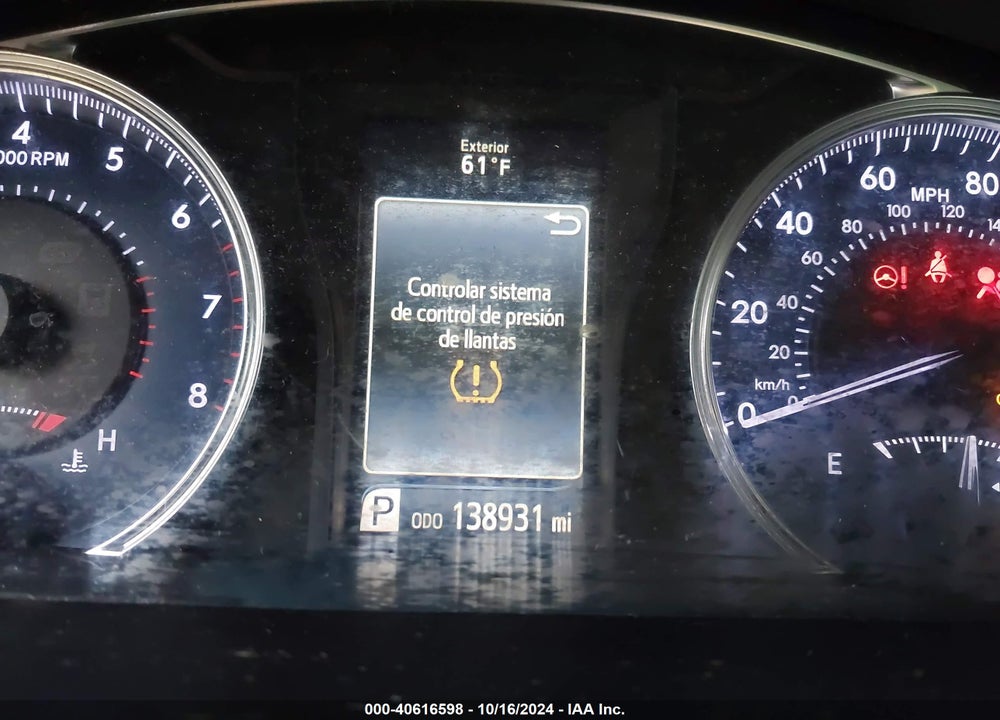2016 TOYOTA CAMRY LE VIN: 4T4BF1FK9GR544992