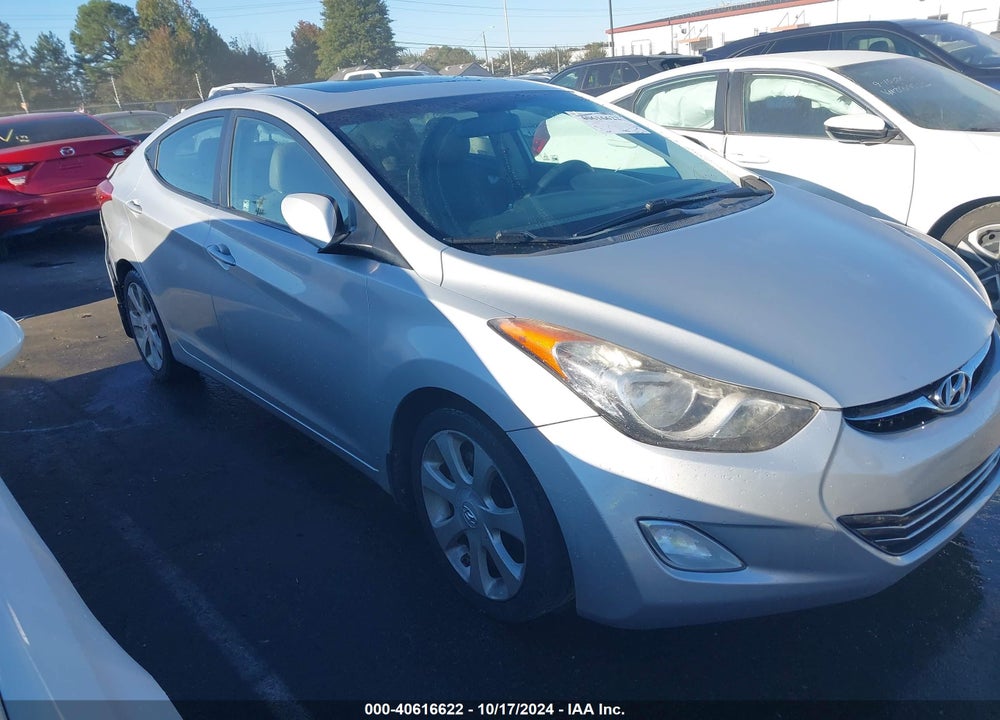 2012 HYUNDAI ELANTRA LIMITED (ULSAN PLANT) VIN: KMHDH4AE3CU273745